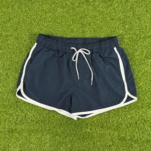 H-m Men's Navy and Blue Swim-briefs-shorts